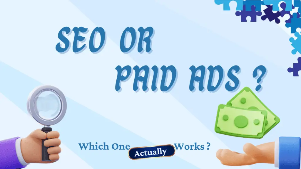 organic traffic vs. paid ads