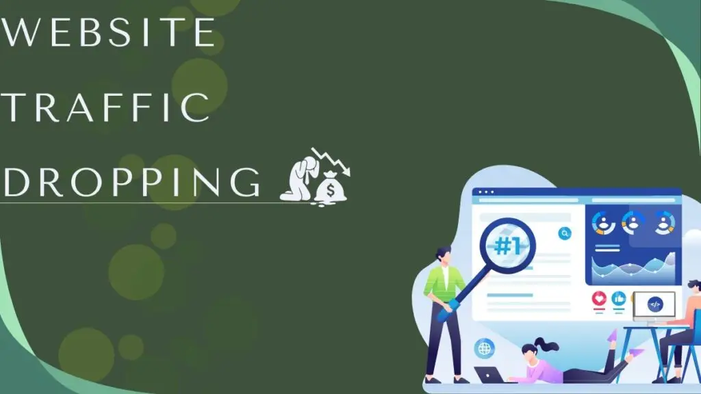 why is your website traffic dropping diagnostic chart